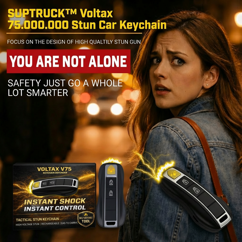 💥 Hot Sale 75% OFF 💥 Voltax™  75M Stun Keychain Flashlight ⚡