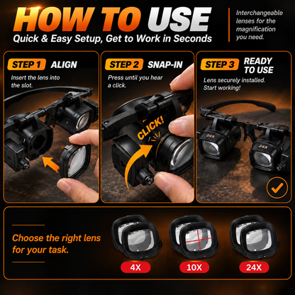 💥 LAST DAY 49% OFF 🔍LumaForge™ HeadLite 24X  for Precision Work 💡